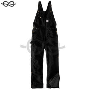 Mens Loose Fit Firm Duck Insulated <b>Bib</b> Overall Durable Warm Comfortable Workwear Cold Weather Outdoor Activities Hardworking - Product Image 5