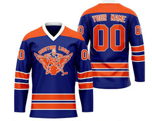 Jersey de Hockey sobre Hielo Tenzo Intl 2026 de Alta Calidad, Sublimación Personalizada, Logotipo Personalizado, Material de Poliéster y Elastano, Secado Rápido y Transpirable - Product Image 5