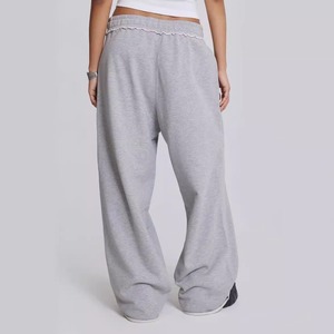 กางเกงสเวตเตอร์โอเวอร์ไซส์ใส่สบายกางเกงผู้ชายทรงหลวมพิมพ์ลายเองสำหรับแบรนด์ในเมือง - Product Image 3