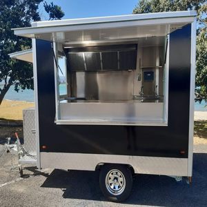 Gran oferta 2023, carrito de comida móvil, cocina totalmente equipada para restaurantes de comida rápida para concesión, camión de comida, perritos calientes, helado - Product Image 1