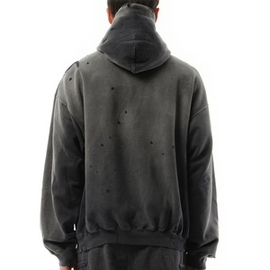 Fabrication de produits de première qualité, sweat à capuche à manches longues grande taille pour hommes, sweat à capuche personnalisé avec votre logo, tenue décontractée, sweats à capuche imprimés pour hommes - Product Image 3