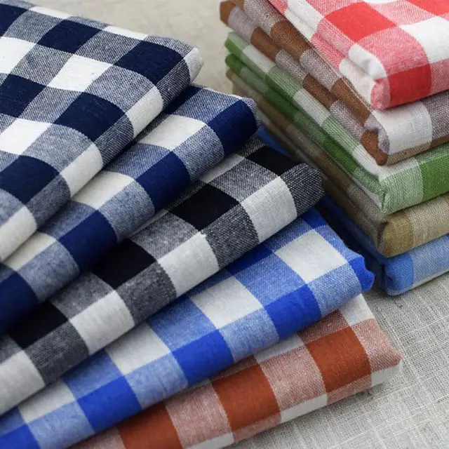 Telas de algodón 100% para camisetas, telas de alta densidad de grosor medio, lisas y orgánicas