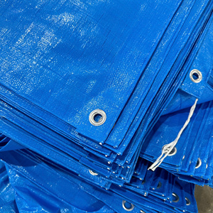 Bâche bleue haute résistance, grande capacité, tissu imperméable avec options de couleur et de taille pour tentes de camping - Product Image 4