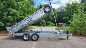 รถเทรลเลอร์ไฮดรอลิกแบบใช้แล้วสำหรับฟาร์มรถพ่วงบรรทุกสำหรับขายใกล้ฉันรับประกันสินค้า - Product Image 6