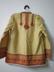 Ropa de fiesta de algodón para mujer, abrigo indio bordado pesado, chaquetas de invierno, kimono corto acolchado de Tela con estampado de bloque de mano indio - Product Image 4