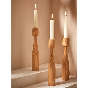 Candelabros decorativos de mesa de madera para adorno de boda de Navidad soporte de vela decorativo para el hogar precio candelabros de madera - Product Image 6