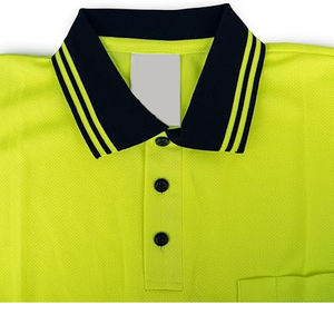 Chemises polo de sécurité haute visibilité pour hommes, vêtements de travail haute visibilité, chemise polo de travail réfléchissante, chemise polo de travail à manches courtes pour la construction - Product Image 2