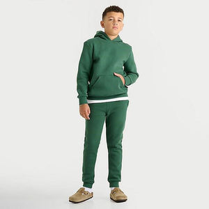 Sweat à capuche pour enfants style vintage 2025, broderie, impression numérique, 100% coton biologique, respirant, col à capuche pour enfants - Product Image 3