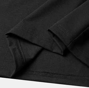 Mode personnalisée luxe 220gsm 300 gsm lourd t-shirt surdimensionné 100% coton sérigraphie t-shirt - Product Image 5