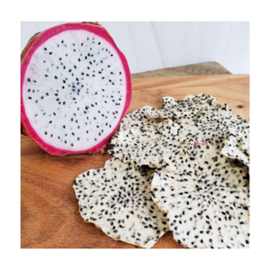 Rodajas secas de fruta de dragón blanco y rojo de Vietnam hechas de fruta orgánica fresca para bocadillos saludables Suministro dulce natural deshidratado - Product Image 1