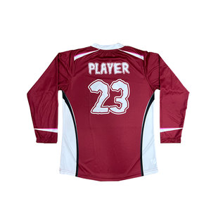 Camisetas deportivas de béisbol de manga larga, transpirables, ligeras, hechas a medida, 100% poliéster. - Product Image 2