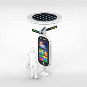 Señalización Inteligente OEM de Alto Brillo, 55 Pulgadas, Flecha Direccional, Señalización Digital para Exteriores Legible a Distancia - Product Image 4