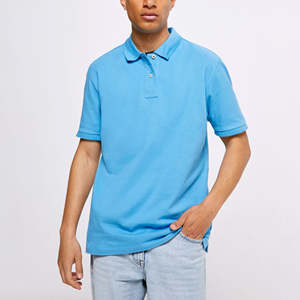 Venta al por mayor 100% algodón hombres Golf para Polo camisetas transpirable de punto logotipo personalizado impresión bordado patrón sólido estilo casual - Product Image 4