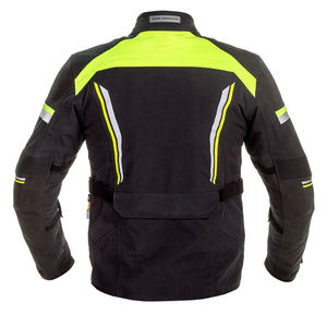 Veste de protection de moto Cordura grande taille personnalisée avec imprimé de course automobile respirant pour les équipes de motards fabriquée au Pakistan - Product Image 6
