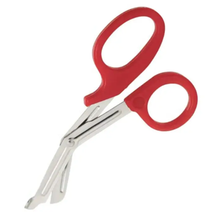 Tijeras multiusos de acero inoxidable con Mango antideslizante Diseño universal en color rojo-Potencia manual - Product Image 4