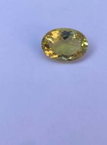พลอยเลมอนควอตซ์ธรรมชาติความใสสูง 5.95 กะรัต ขายส่ง สีเหลืองหรูหรา สำหรับทำสร้อยข้อมือ โดยผู้ผลิตจากอินเดีย - Product Image 5