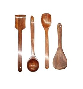 Hot Selling Natural Teak <b>Wood</b> <b>Utensil</b> Set for <b>Cooking</b> <b>Wood</b> Spoons for Kitchen Nonstick <b>Utensil</b> Set High Quality . - Product Image 3