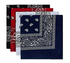 Pañuelo cuadrado de algodón con diseño personalizado, pañuelo de doble cara impreso, MOQ bajo, accesorios hechos a mano, fabricante ligero - Product Image 5