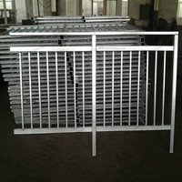 Balustrades et rampes de sécurité en acier inoxydable galvanisé pour plateformes de balcon industrielles et escaliers