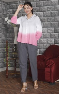 Camisa Casual de Algodón para Mujer, de Alta Demanda, para Uso en Exteriores, Estilo Vintage Ecológico, Disponible a Precio de Mayoreo desde India - Product Image 4