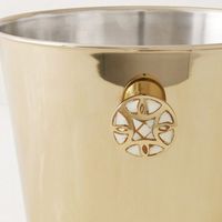 Seau à glace moderne en cuivre et accessoires élégants pour glaçons – Idéal pour la maison, la chambre, le salon, la salle à manger, le restaurant et le bar