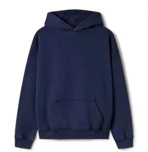Sudadera con Capucha Básica para Hombre, Algodón Suave, Diseño Sólido, Tejido de Punto para Invierno, Impresión por Transferencia de Calor, Ecológica - Product Image 1
