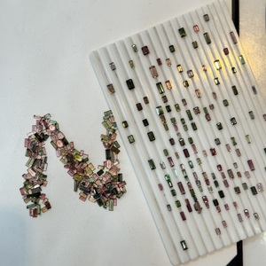 3*5ได้ถึง4*8ผสม Baggite ทัวร์มาลีนอัญมณีหลวมทุกสี - Product Image 5