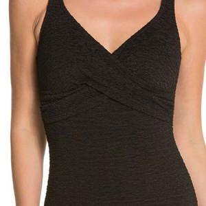 Maillot de bain pour femmes respirant à séchage rapide sur mesure de couleur unie nouveau style en gros à très bas prix - Product Image 4