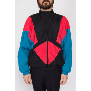 แจ็กเก็ตฤดูหนาวแบบกลับด้านได้ของผู้ชายเสื้อกันลมกันน้ำกันลมเดินป่ากันลมพร้อมฝากระโปรงหน้าขนาดใหญ่พิเศษ - Product Image 1