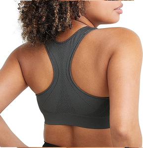 Sujetador Deportivo Ligero de alta calidad con logotipo personalizado para gimnasio, sujetador acolchado suave para yoga y correr con función transpirable de alto impacto - Product Image 2