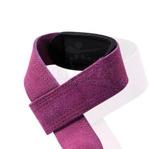 Les sangles de levage en cuir fabriquées pour des entraînements intenses offrent une puissance durable avec des sangles de levage en cuir - Product Image 5