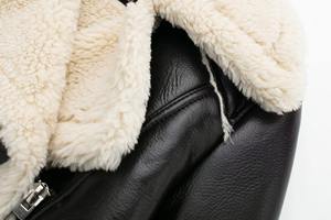 Veste en cuir véritable pour femmes élégantes manteau de mode d'hiver à manches longues vêtements d'extérieur ajustés pour l'automne vêtements quotidiens - Product Image 6