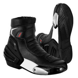 Botas de Motociclismo de Cuero Premium para Hombre, para Conducción Urbana, Turismo y Motociclismo de Larga Distancia - Product Image 1