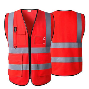Chaleco de seguridad de alta visibilidad personalizado Chaqueta de seguridad de alta calidad personalizable Chaleco DE TRABAJO reflectante para alta visibilidad Chaleco de ropa de trabajo de invierno - Product Image 2