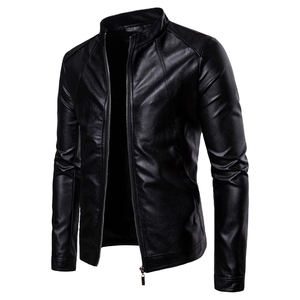 Chaqueta y abrigo de cuero puro para hombre a prueba de viento de invierno personalizado para uso en exteriores Servicio OEM disponible - Product Image 1
