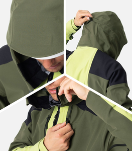 Veste coupe-vent à capuche moderne et élégante, nouvelle et essentielle, pour homme, coupe décontractée de luxe, poignets élastiques - Product Image 5