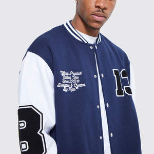 Veste de survêtement en laine 100% de haute qualité, best-seller, personnalisée, décontractée, d'hiver, avec boutons, imperméable, imprimée, pour hommes - Product Image 2