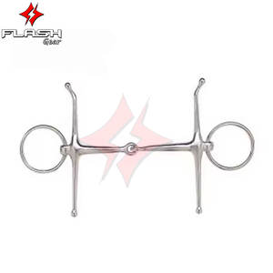 Mèche à demi-joue sur mesure fil torsadé lourd Mullen bouche Western Dutch Gag Bit allemand argent Bit culotte Premium Horse - Product Image 6