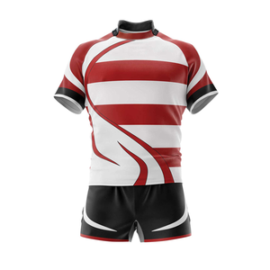 Conjunto de uniforme de rugby unisex para hombre, camisetas personalizadas más vendidas con diseño completamente impreso, uniforme de fútbol americano alto - Product Image 1