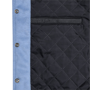 Blousons universitaires unisexes personnalisés en chenille de haute qualité, style décontracté OEM, pour hommes, mode urbaine hivernale, 100 % laine sur le devant - Product Image 5