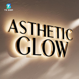 Tùy chỉnh Led kênh chữ chiếu sáng cửa hàng Biển hiệu ngoài trời Backlit signage cho kinh doanh ánh sáng lên 3D ký thư - Product Image 2