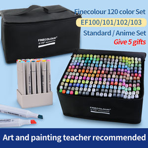 Juego de Rotuladores de Arte Finecolour 160/240/480 Colores EF100 EF101 EF102 EF103 EF104 a Base de Alcohol Recargables para Dibujar - Product Image 2