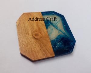 Wholesale <b>Price</b> <b>Resin</b> Coasters European and American Style <b>Epoxy</b> <b>Resin</b> Coasters Home and Kitchen Table Decoration <b>Resin</b> Coasters - Product Image 5