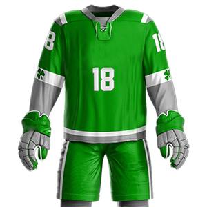 Uniforme de hockey sur glace en gros de marque privée de haute qualité de matériau meilleur prix uniforme de hockey sur glace - Product Image 5