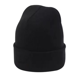 Unisex Daily Beanie <b>Caps</b> Custom Men Women Cuffed <b>Cap</b> Knit Ribbed Acrylic <b>Winter</b> Hat Ski Fisherman Knit Hats <b>Cap</b> Beanie - Product Image 2