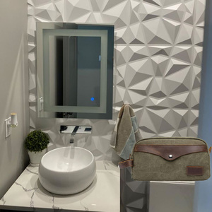 กระเป๋าเครื่องสำอางผ้าใบแบบพกพากระเป๋าหนังมีซิปสำหรับการเดินทาง - Product Image 6