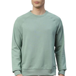 Sudadera de Felpa 100% Algodón para Hombre con Logotipo Personalizado, Cuello Redondo, Bordada, de Alta Calidad, para Invierno - Product Image 2