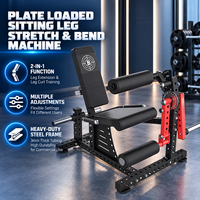 Nouvelle machine d'entraînement assis BN 2026 pour étirements et flexions des jambes, avec charge de plaques lourdes, pour muscler les quadriceps et les ischio-jambiers, idéale pour les centres de fitness