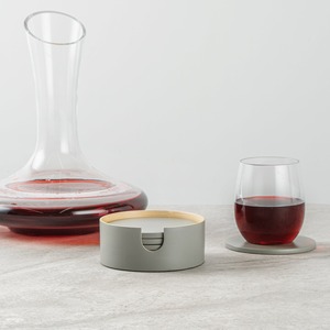 Posavasos de laca de bambú hilado natural elegante, posavasos a granel para decoración de bodas, eventos y fiestas - Product Image 4