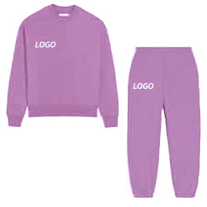 Custom <b>Men</b> Streetwear Tracksuit High Quality Flare Sweat <b>Pants</b> Blank Unisex Hoodie and Stacked Jogger Set - Product Image 4